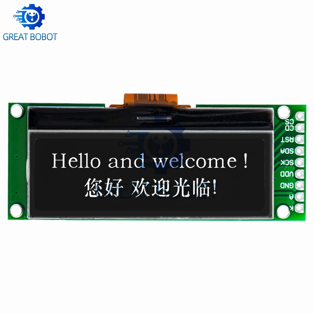 Фото BS LCD19264 192*64 192X64 Графический матричный ЖК-модуль Экран дисплея 3,3-5 В LCM встроенный контроллер UC1609C со светодиодной подсветкой №4