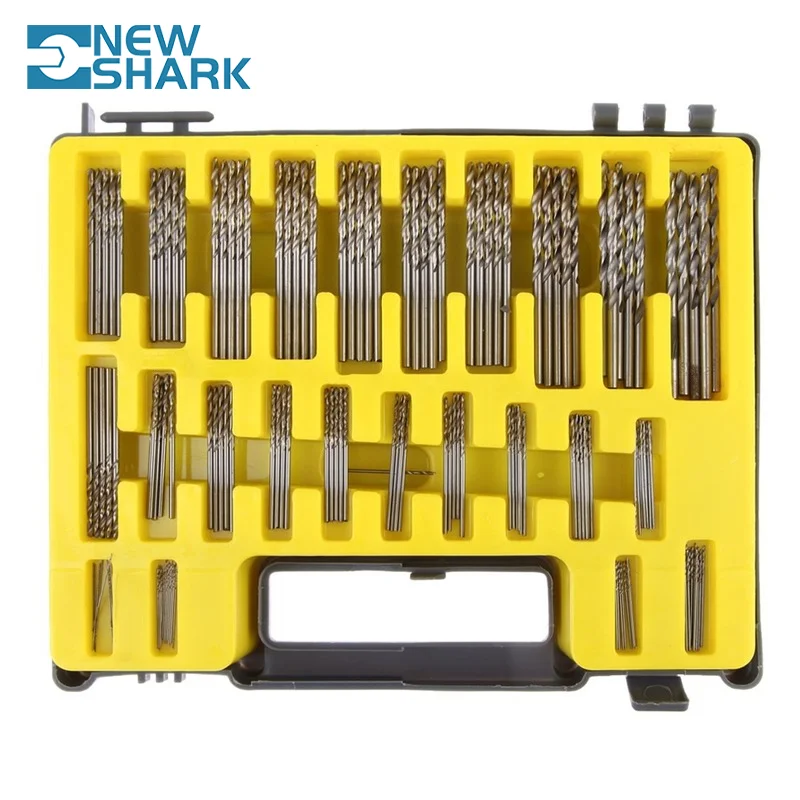 0.4-3.2mm 150pcs Mini Twist Drill Bit Set HSS Micro Precision Drills Kit for Plastic Aluminum Woodworking Tools Small Drill Bits