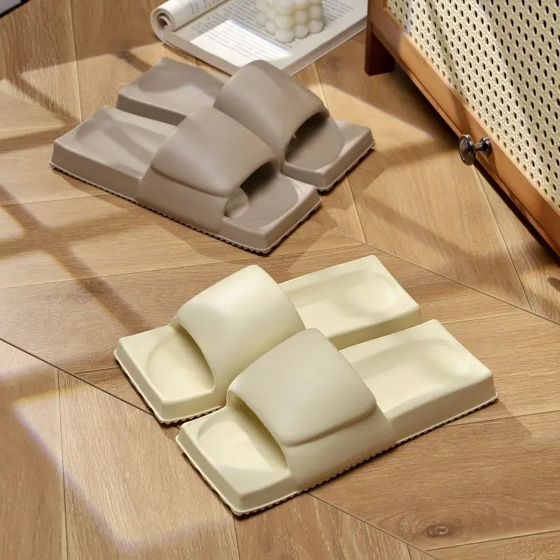 Шлепанцы женские летние из ЭВА на толстой подошве