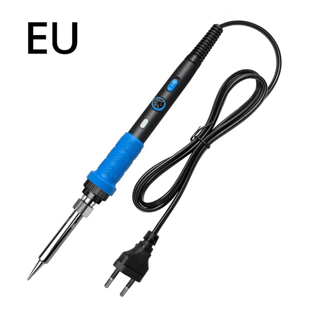 

Электрический паяльник 60 Вт с внутренним нагревом 200-450 ℃, интеллектуальный инструмент для ремонта печатной платы с постоянным контролем температуры