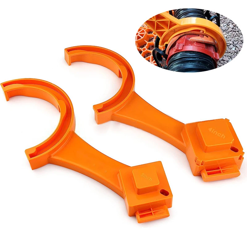 

2Pcs RV Sewer Fitting Wrench Set General RV Sewer Hose Wrench Sturdy Plastic RV Sewer Hose Connection Wrench Multi-purpose