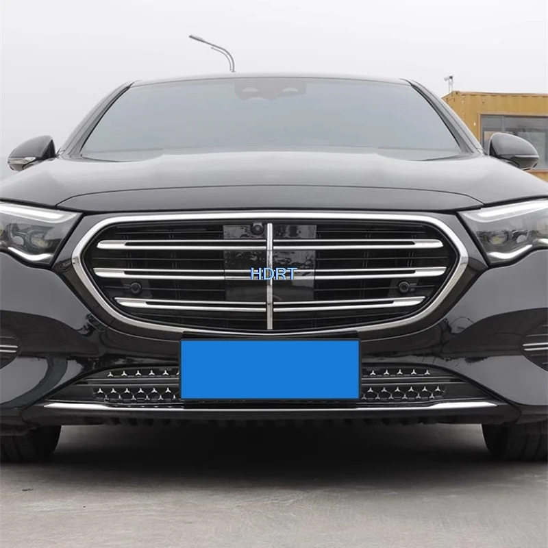 Фото Для Mercedes-Benz E Class W214 2024 + Стайлинг автомобиля, передний бампер, гоночные грили, резервуар для воды, пылезащитный чехол, сетка для защиты от насекомых, аксессуары №2