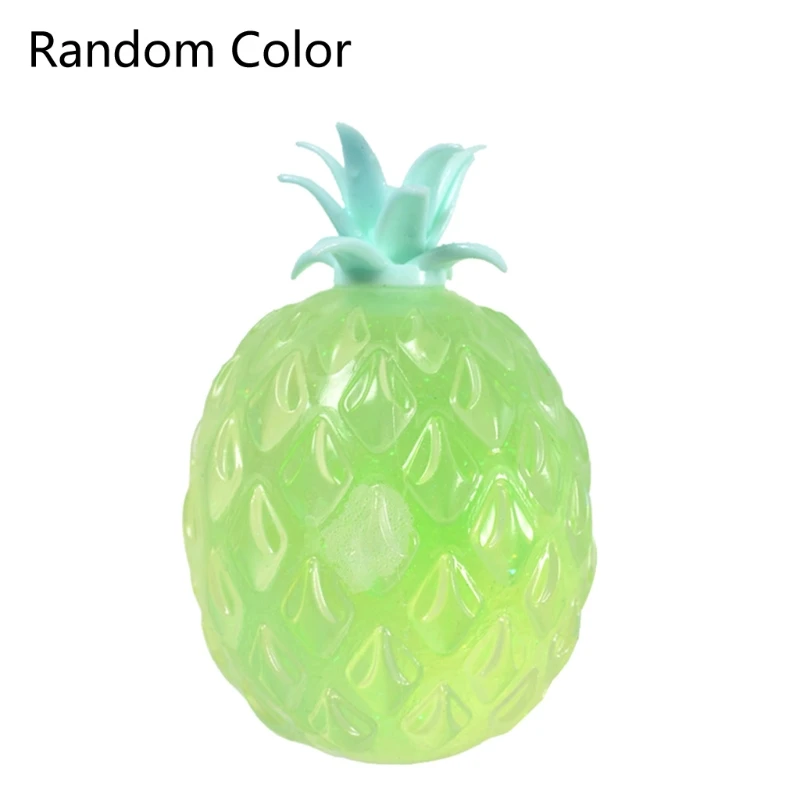 

Pineapple Stress Ball Toy Pressure Balls Release Anxiety Stress Tension Squishy Sensory Squeeze and Pull for Kids Adults