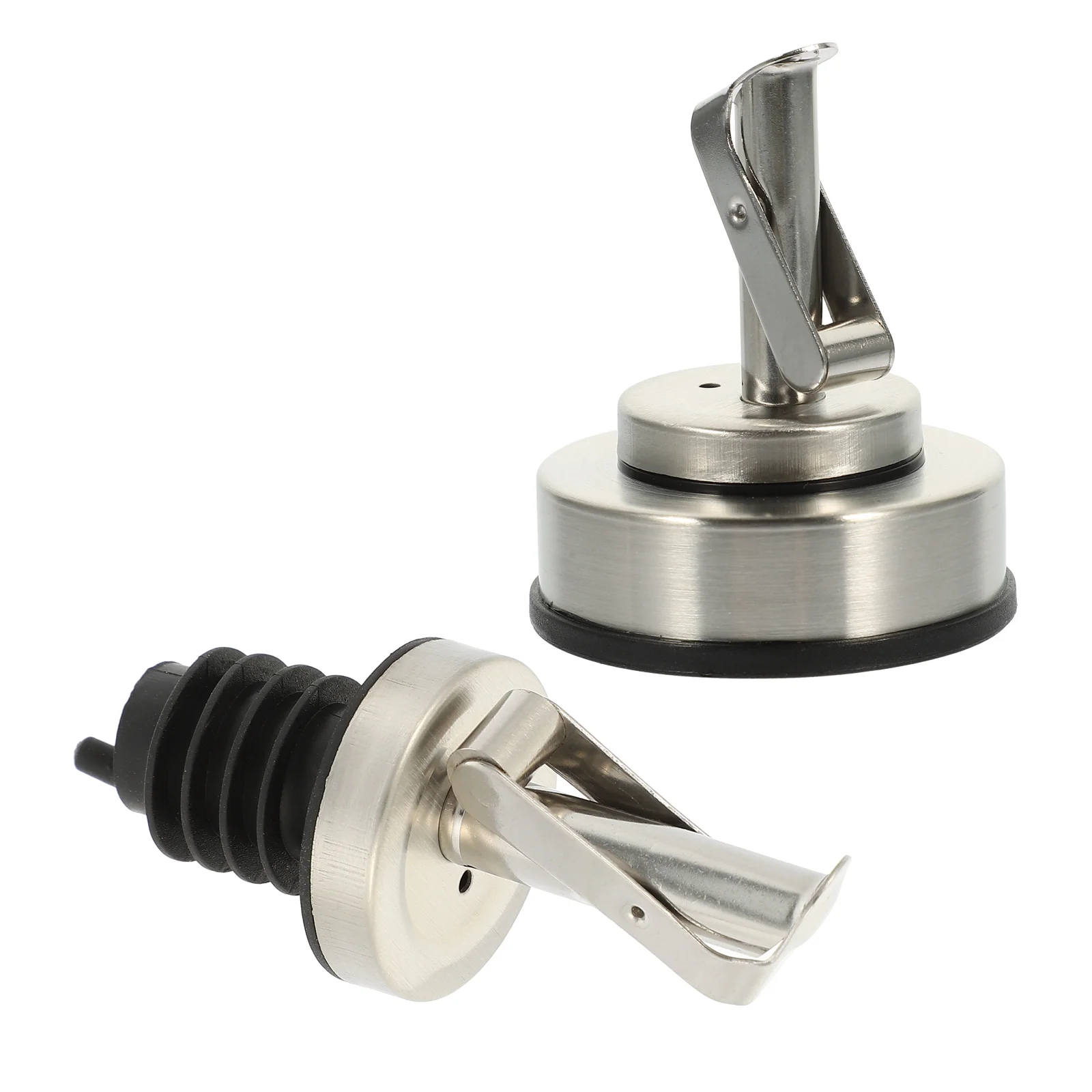 

Bottle Oil Pourer Olive Spout Dispenser Stoppervinegar Spouts Nozzle Pourers Taperedplug Steel Stainless Leakproof Pour Pouer