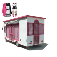 in stock 3 4m mutifunction mobile truck for vending clothes ice cream trailer electric food truck coffee cart vending bus