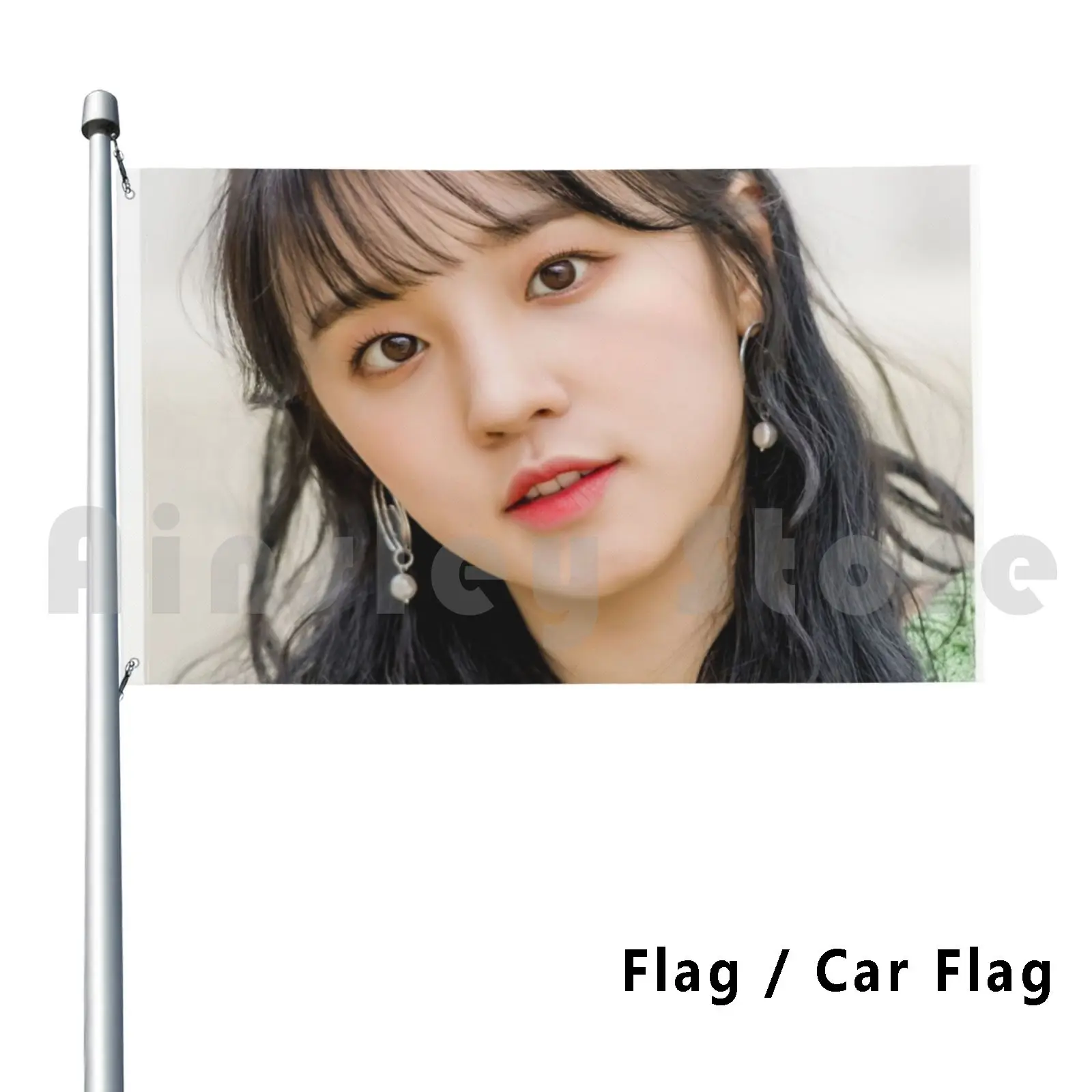 

Idle Yuqi Outdoor Decor Flag Car Flag Yuqi Gidle G Idle Kpop Cube       