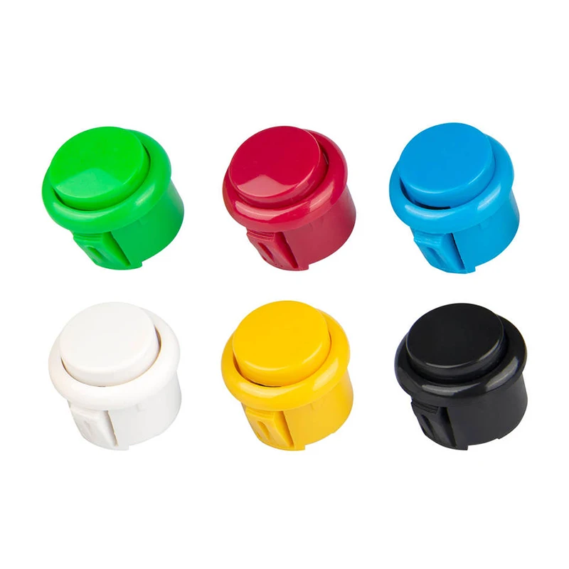 

12PCS x24mm OEM Arcade Push Buttons Switch Perfect Replace for Sanwa OBSF-24 OBSC-24 OBSN-24 Push Button DIY Fighting Stick
