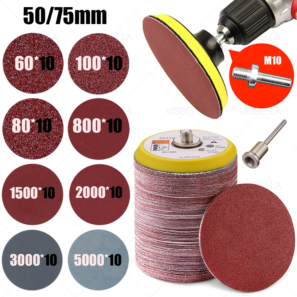 3/2 inch Sanding Discs Pad Sandpaper Abrasive Hand Tools for Car Headlight Repair Restoration Wheel Polishing Wood Sanding Paper