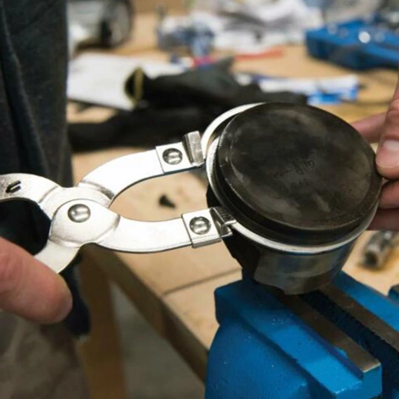 

Кусачки для поршневого кольца N0HB, регулируемые плоскогубцы для установки поршневого кольца, из нержавеющей стали