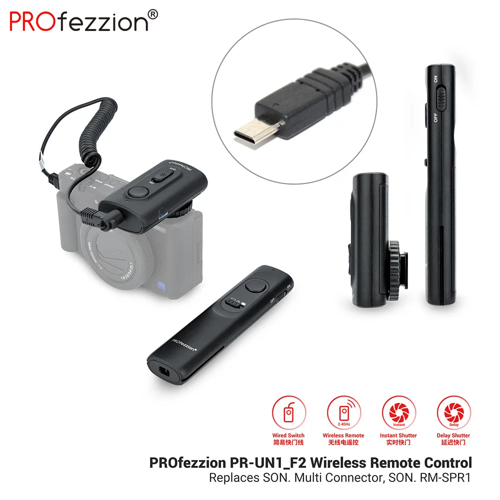 

Беспроводной пульт дистанционного управления для Sony A7IV A7III A7II A7 ZV1