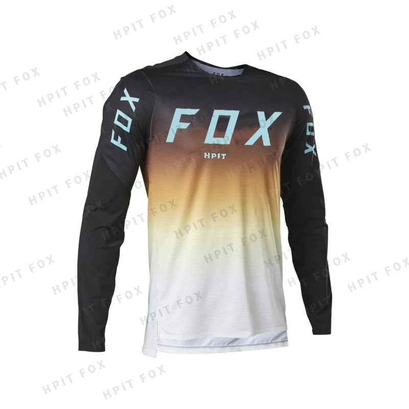 2022 MX мужская летняя майка с длинными рукавами для горного велосипеда дышащая