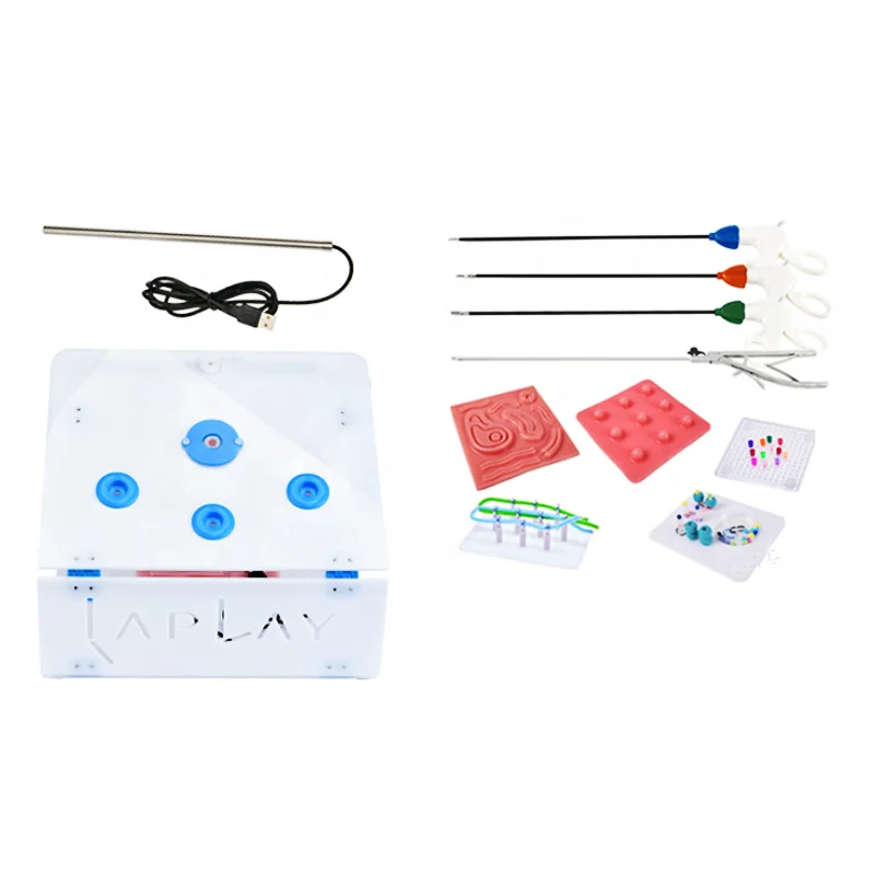 

Laparoscopic Simulator Box Laparoscopic Simulator Trainer with Forceps and Endoscope for Laparoscopic Simulation Training