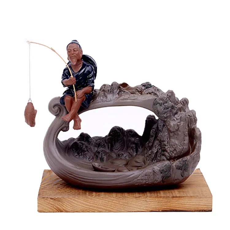 

Курильница для благовоний, декоративное украшение, декор дзен, настроение, искусственное китайское украшение для комнаты, курильница, Аром...