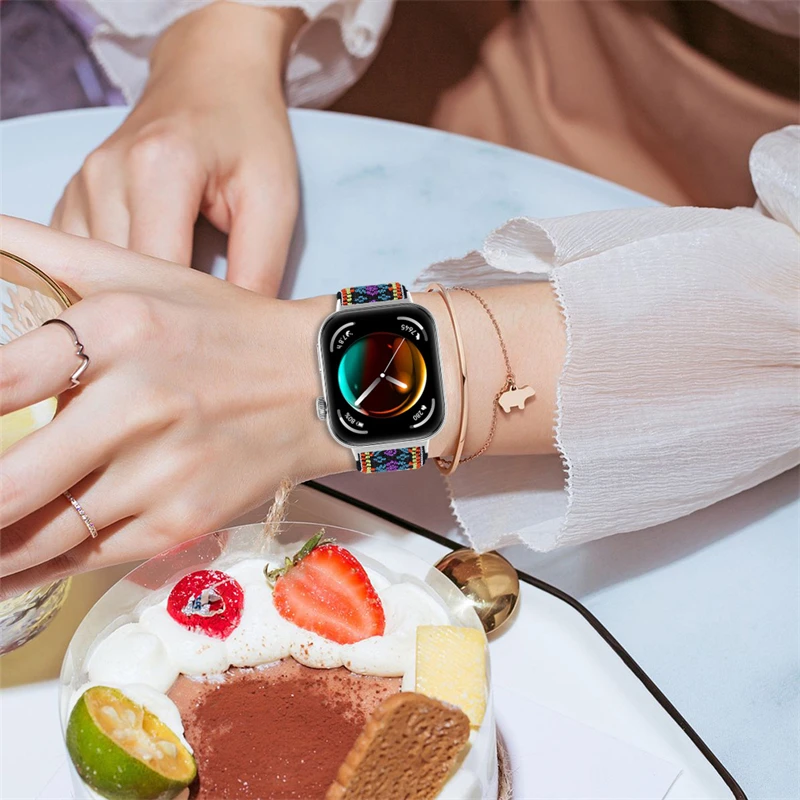 Ремешок для часов Huawei Watch Fit 3 сменный эластичный нейлоновый браслет аксессуары