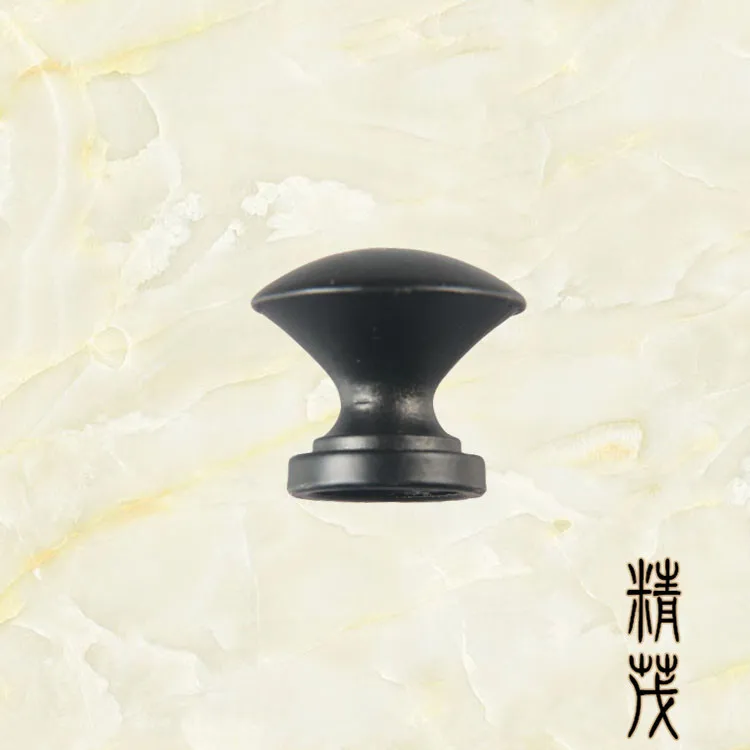 Jingmao-038 Ящик с одним отверстием китайская ручка шкаф для гардероба черная дверца