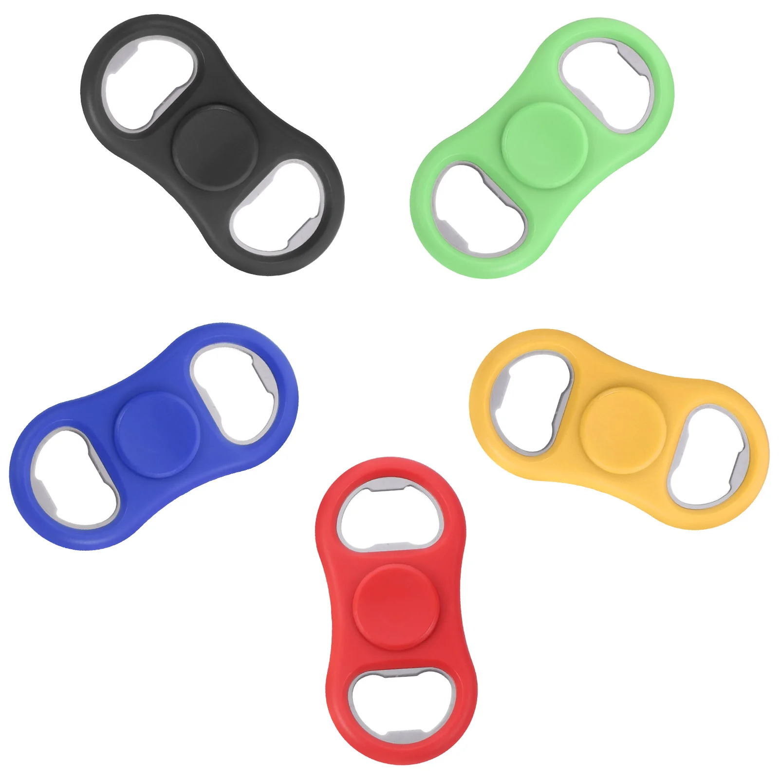 

5pcs Rotation Bottle Opener Portable Bottle Opener for Home Bar Pub KTV