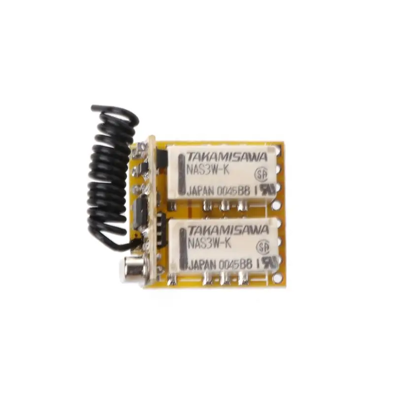 Реле дистанционного переключателя 2CH DC3.7V 4 2 V 5V 6V 7 8 9V 12V выход 0V реле сухого