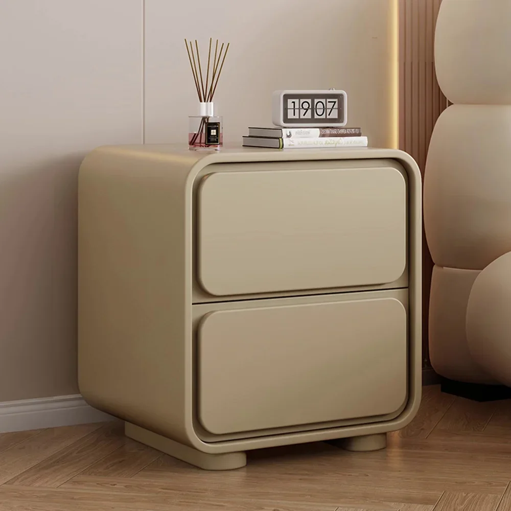 Современная простая стильная тумбочка высокого качества угловая прикроватная