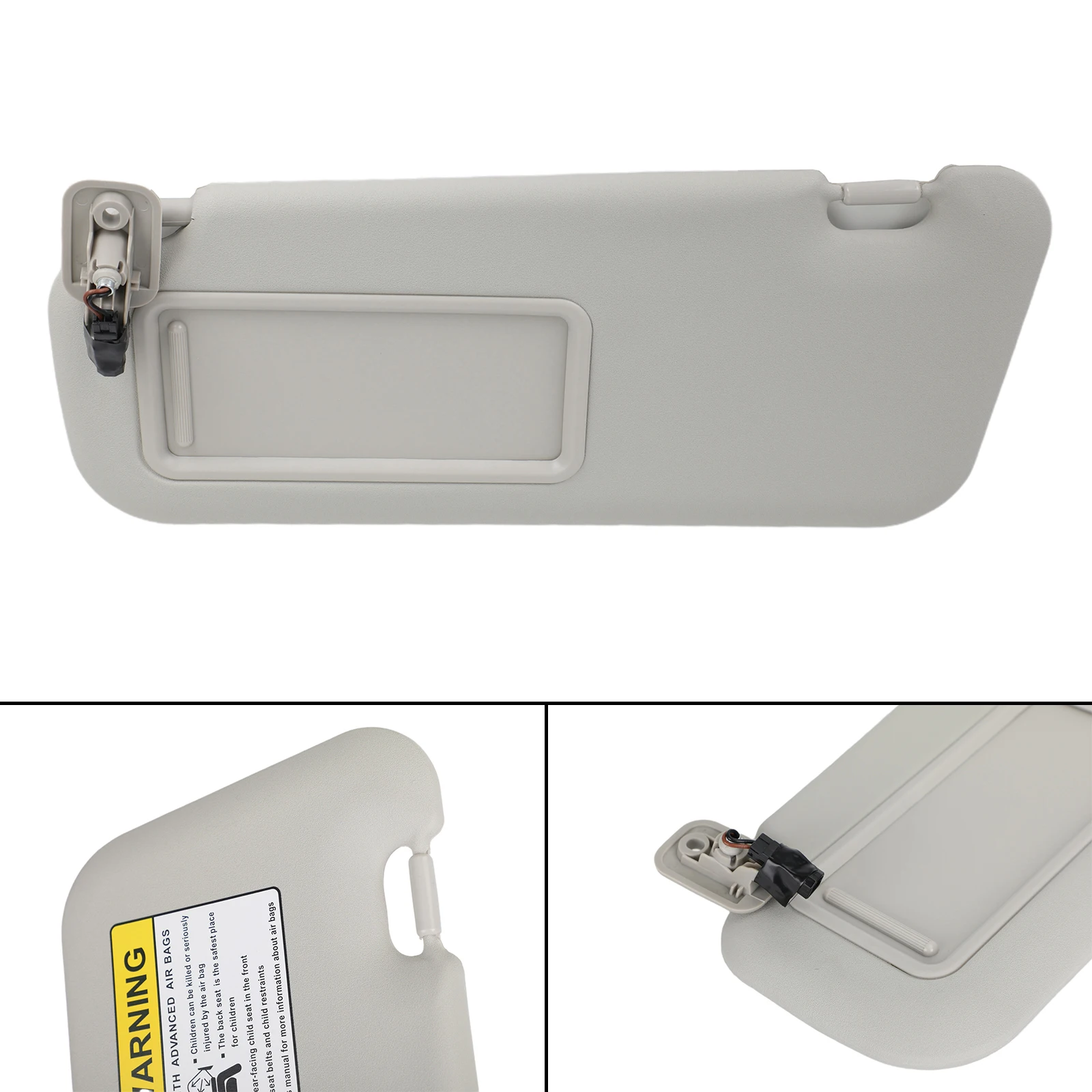 Artudatech Левая сторона водителя солнцезащитный козырек для Mazda 3 хэтчбек 2010-2013