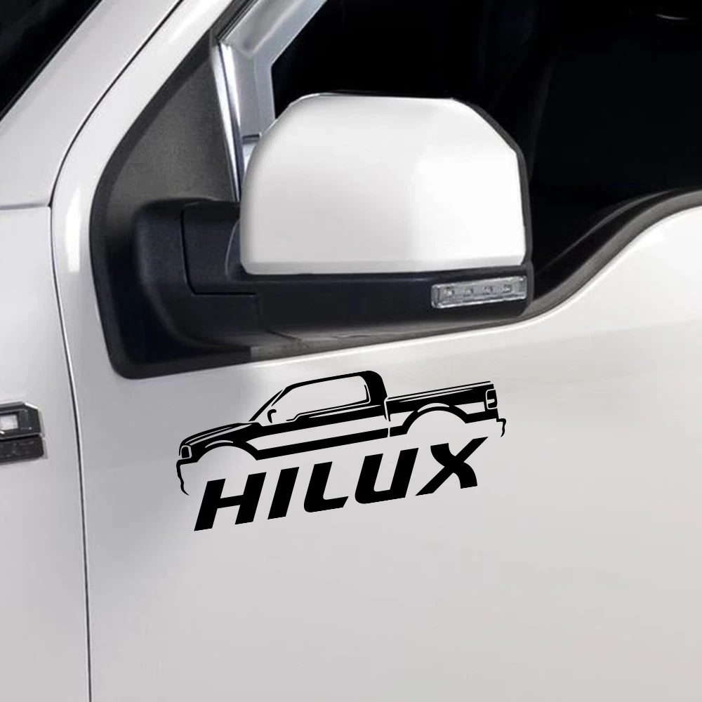 Наклейка на боковое окно автомобиля для Toyota Hilux Revo Vigo Rocoo Стильные наклейки пикапа