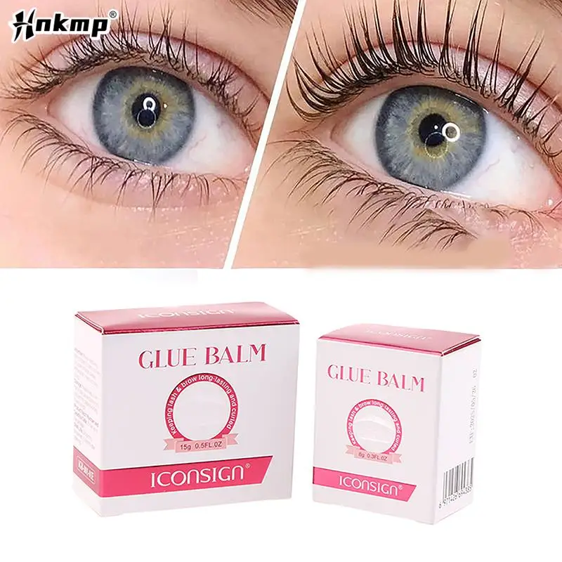 

8/15g Lash Lifting Glue Wax Eyelash Extension Non Irritation Strong Fixer Vegan Lash Glue Balm Lifting Lash Wax Fixing Glue