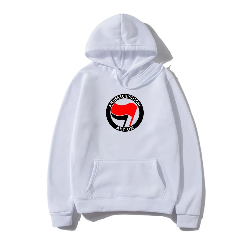 

Antifaschistische Aktion Outerwear Hoodys Antifa Afa Germany Dutch Free Shipping Funny Outerwear Hoody