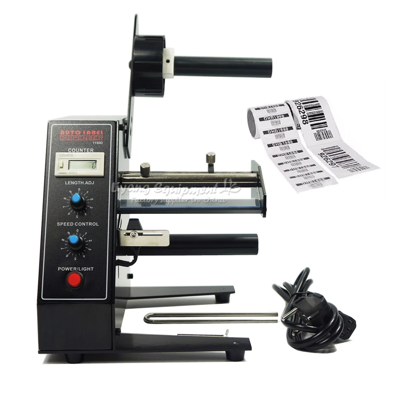 

Automatic Label Dispenser LY 1150D Device Sticker Device 220V 50HZ Label Stripping Labeling Machine