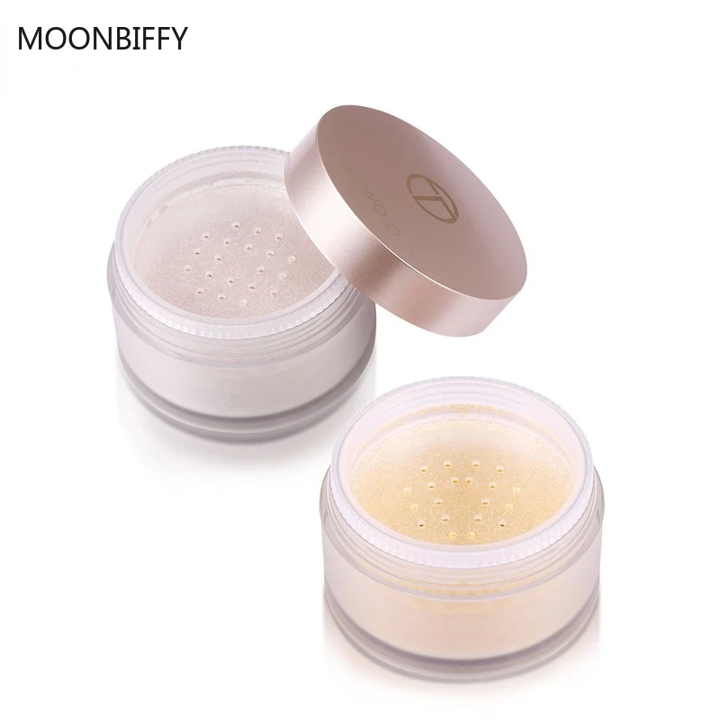 

Powder Smooth Loose Powder Matte Makeup Transparent Finishing Powder Waterproof for Face Finish Setting with Cosmetic Puff