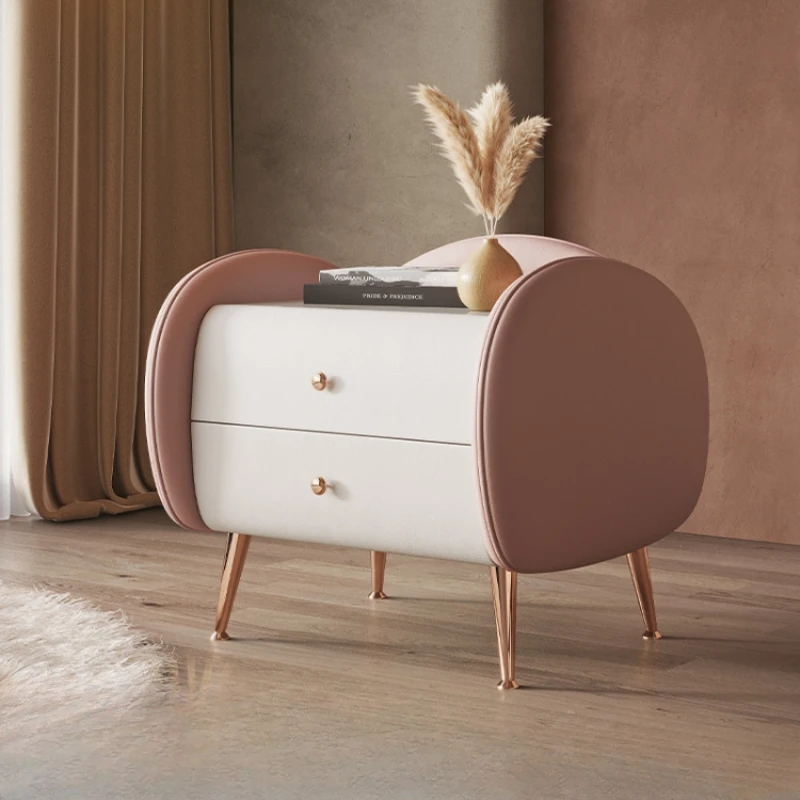 Однотонные боковые тумбочки для детской комнаты