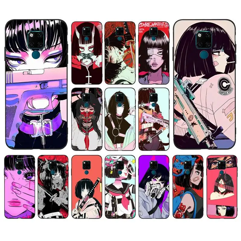 

Vinne Art Girl Anime Phone Case for Huawei Mate 20 10 9 40 30 lite pro X Nova 2 3i 7se