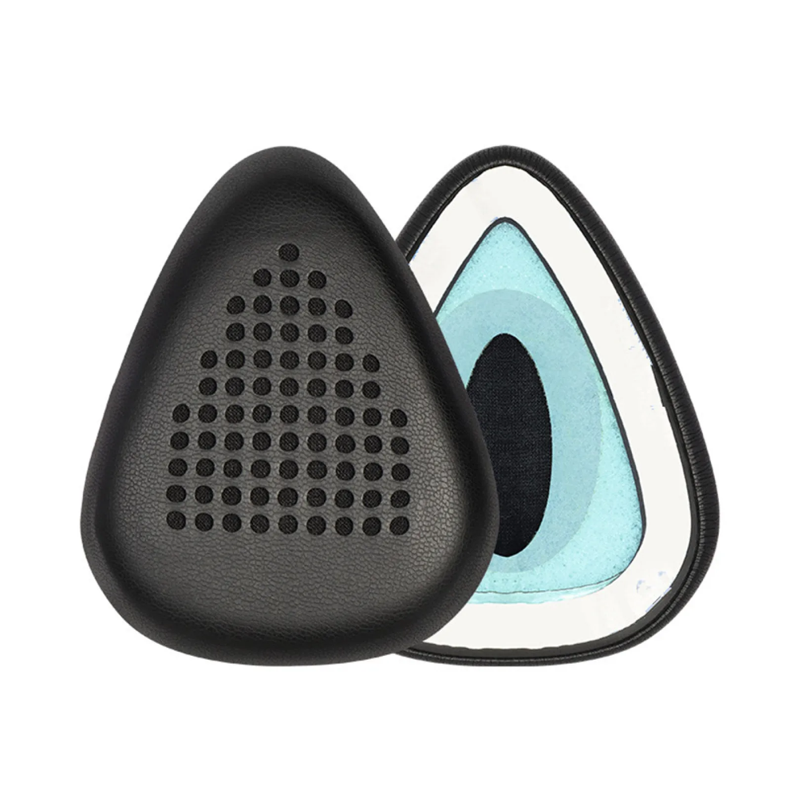 1 Pair Replacement Soft Sponge Ear Pads Headsets Cushion Covers For Razer Dva Meka Headphones Accessories Repair Parts Earmuffs