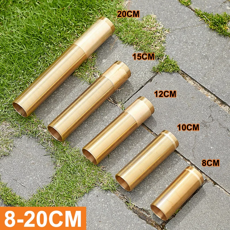 

8 10 12 15 20CM Brass Lengthened Faucet Fixed Foot Replace Parts Screw Nut Kitchen Basin Tap Cold/Hot Faucet Fix Foot Accessorie