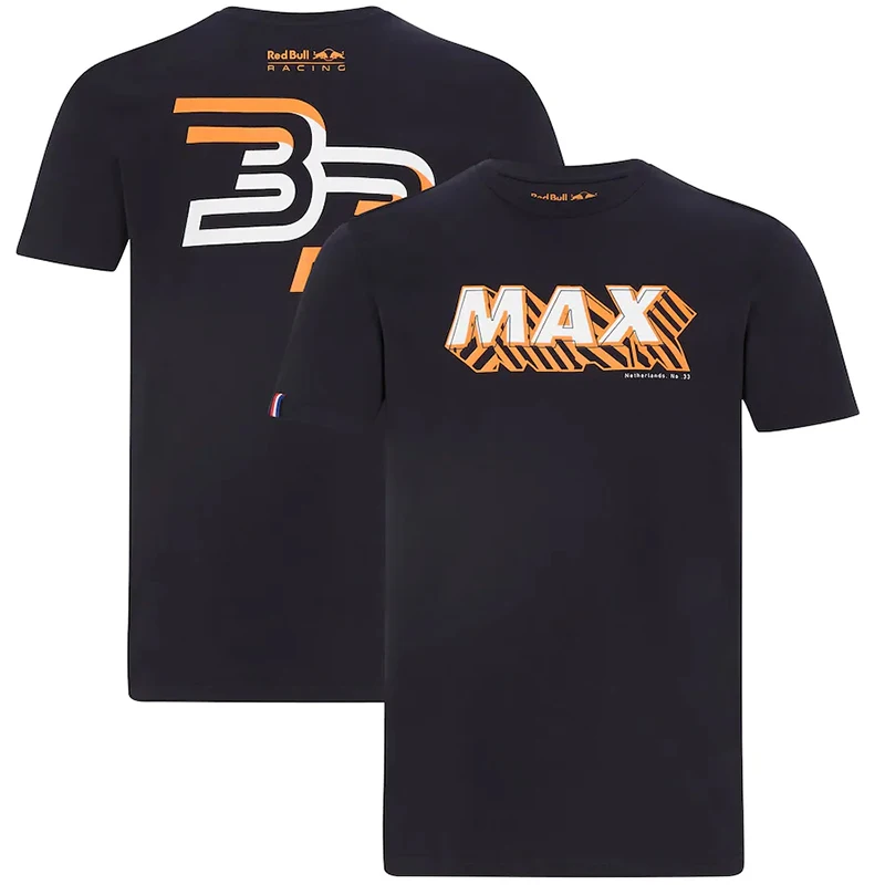 

2023 F1 T Shirt Men Women 3D Print Short Sleeve Shirt Formula 1 Bulls Oversize Tops Extreme Sports 33MAX Top Drivers Racing Fans