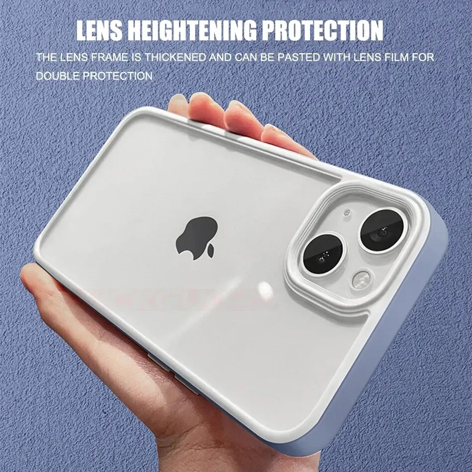 Роскошный Прозрачный Чехол-рамка Конфеты Для Apple iPhone 15/14/13/12/11 Pro Max Противоударный