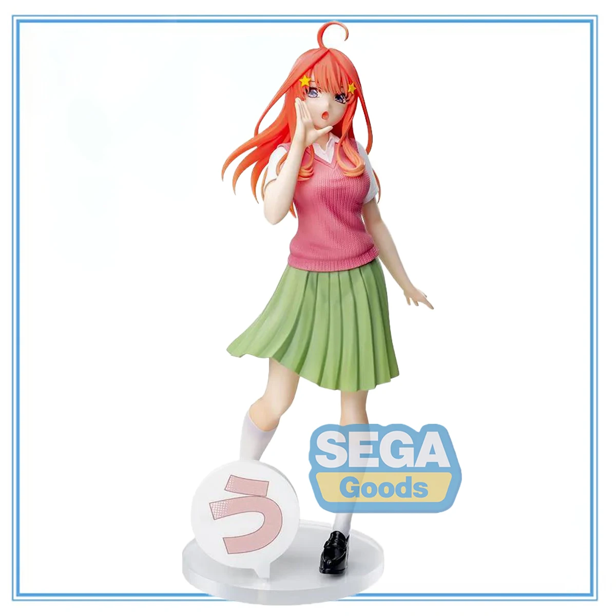 Фото 100% оригинальная фигурка аниме SEGA Luminasta Gotoubun no Hanayome Nakano Itsuki Collection Series №1