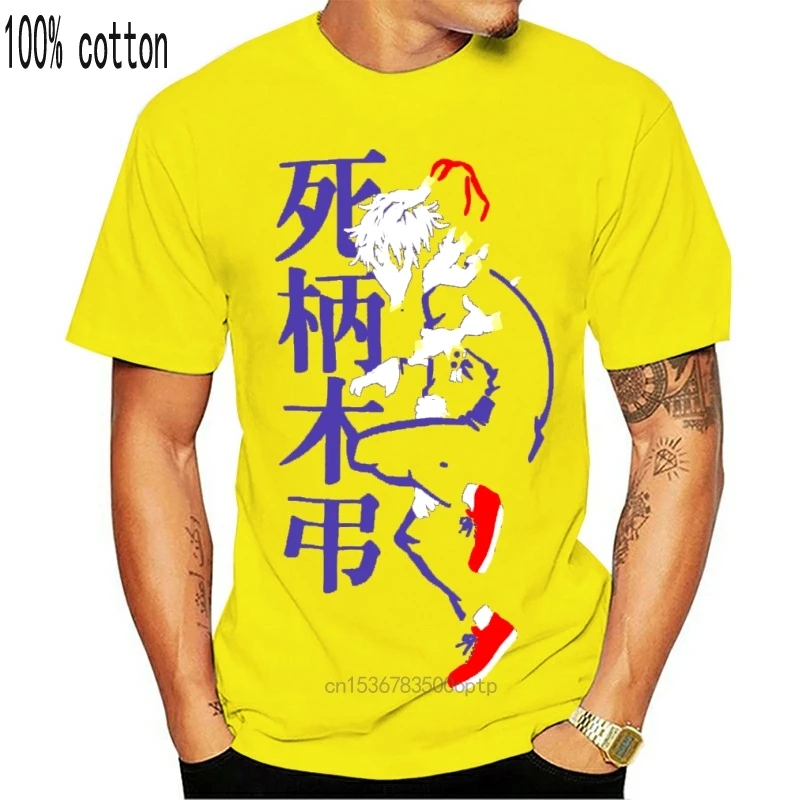 

Anime Harajuku Streetwear Shirt Men Tomura Shigaraki T Shirt New Authentic Official