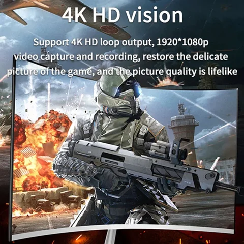 Acasis карта видеозахвата 1080p