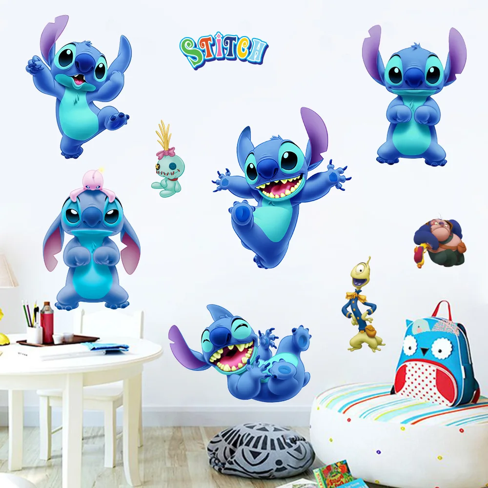 

Настенные наклейки Лило и Стич MINISO