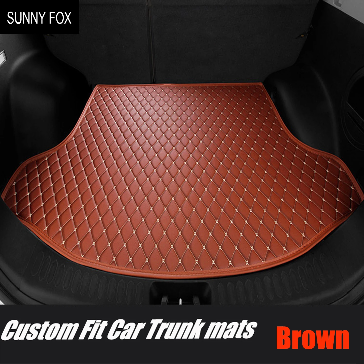 

Custom fit Car trunk mats cargo Liner for Ford Fiesta Mk7 Edge Escape Kuga Fusion Mondeo Ecosport Explorer Focus 6D car-styling