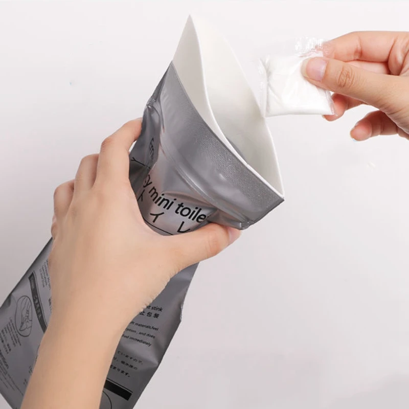 Акция! 12 шт. одноразовых портативных аварийных мочеиспускающих пакетов 700 мл