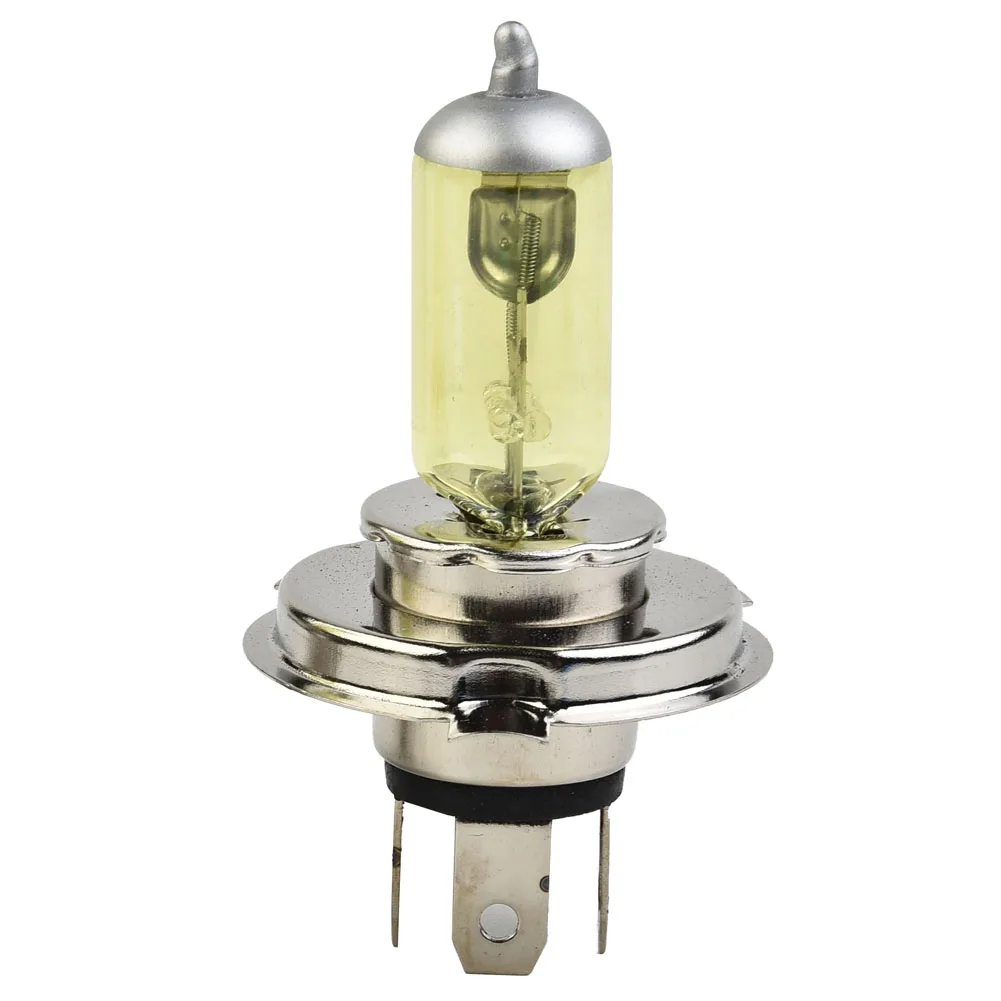 

2PCS 55W H4 5000K Xenon Car Headlight Yellow Low Consumption Beam Headlight Bulb Light Lamp Car Parts Fog Lamp Headlamp