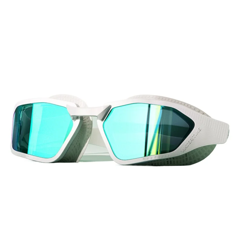 Водонепроницаемые и противотуманные женские очки для плавания с высоким