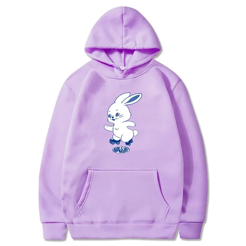 

2024 NewJeans Bunny Sweatshirt Women Hoodies Cartoon Korea Hoodie Cute Pullover New Female Jeans Harajuku Clothing Tops