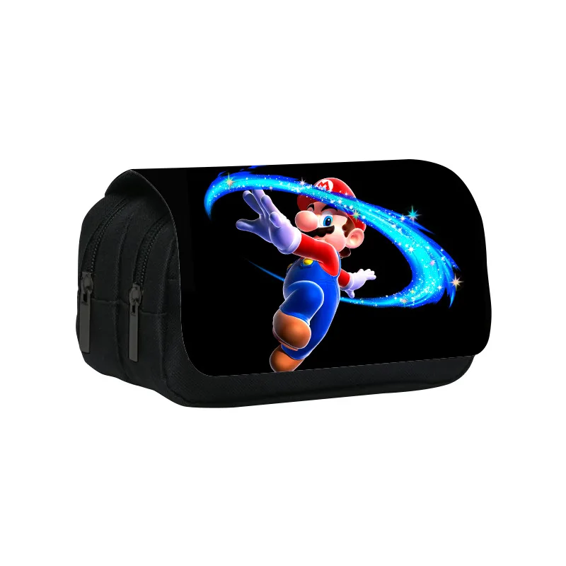 Новое поступление двухслойная сумка для ручек в стиле Марио подвижная