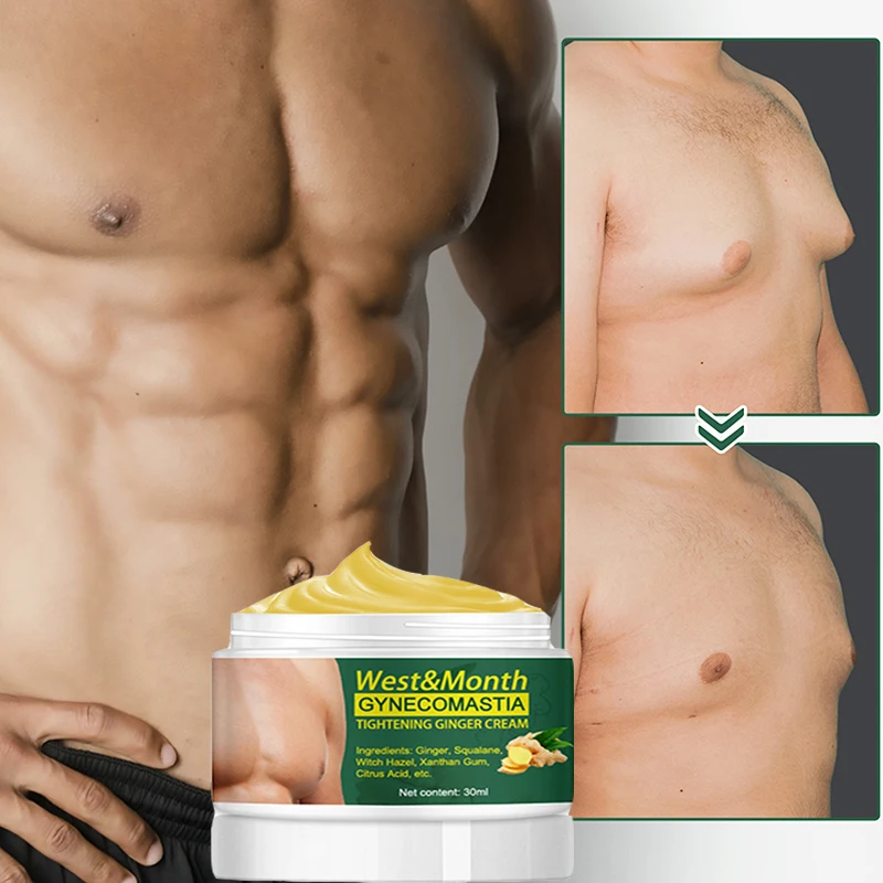 

30Ml Gynecomastia Tightening Ginger Cream Weight Loss Cream Abdominal Muscle Fat Reduction Cream Fat Burning Cream For Men Women