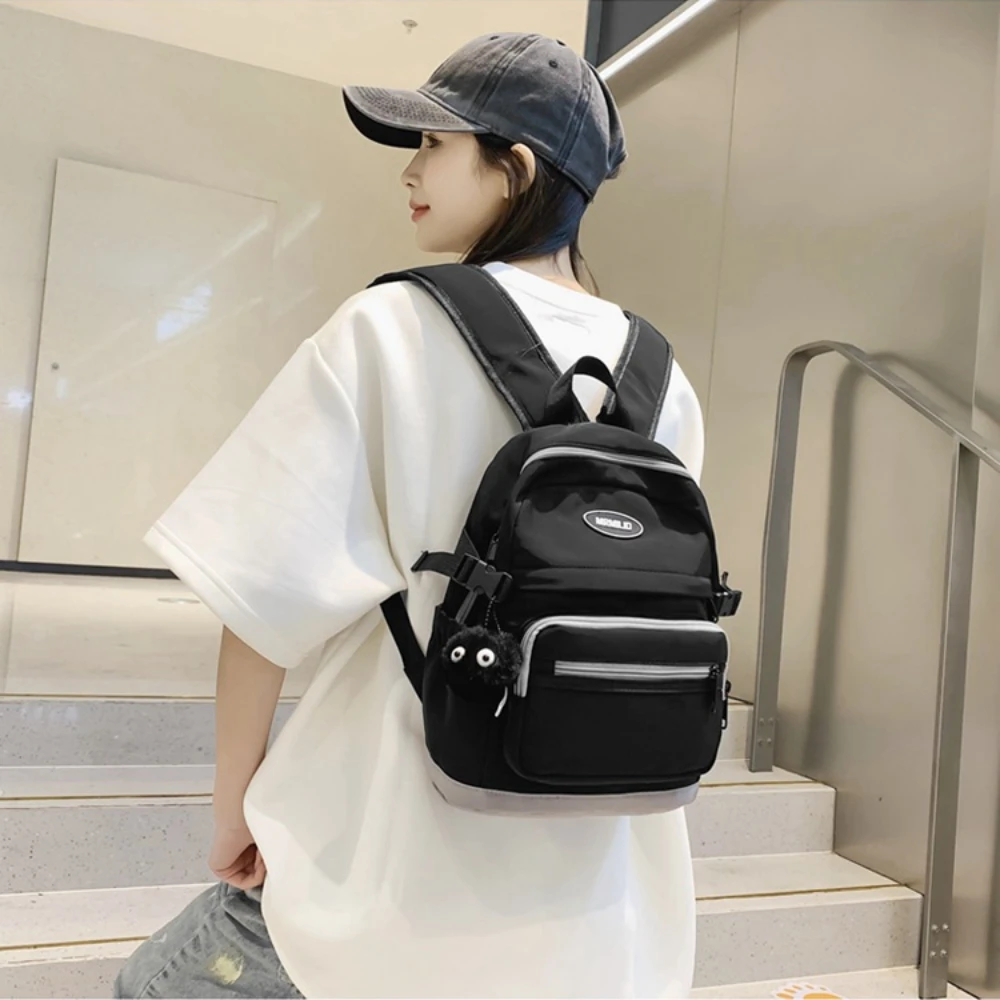 

New Backpack Purses Women Waterproof Nylon School Book Bags Small Designer Rucksack for Teenager Girls Boys Female Travel Sac 가방
