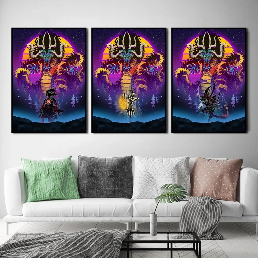 Алмазная живопись с драконом японского аниме Набор для вышивки крестиком 5D