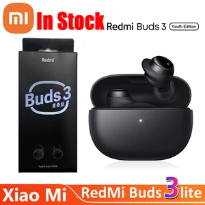 2022 new cn version original xiaomi redmi buds 3 lite youth edition earphone bluetooth 5 2 tws true wireless touch headphone free global shipping