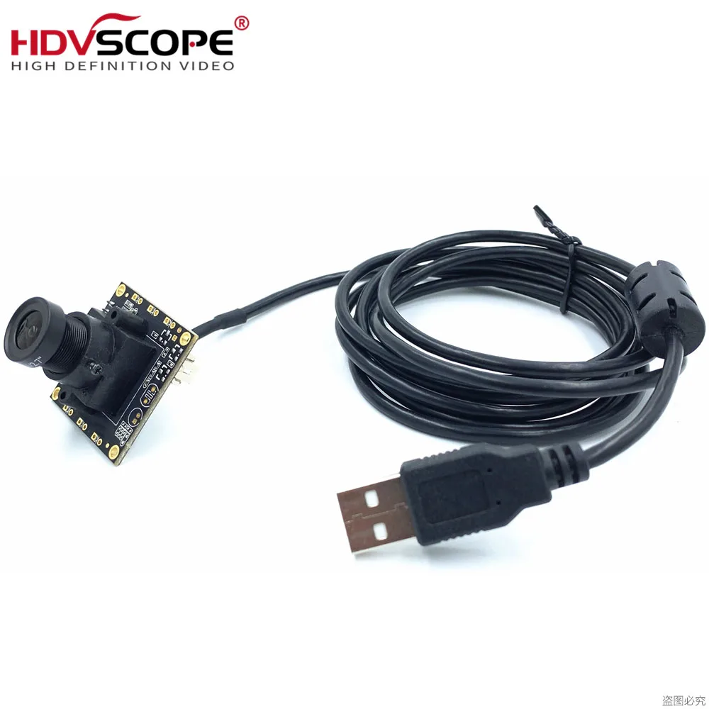 Фото USB-модуль камеры с суперподсветкой WDR, улучшенной технологией Low Light 2.0MP, HLC, BLC, разрешением 1920*1080, матрицей CMOS AR0230, USB 2.0, высоким разрешением и объективом 3.6 мм №5