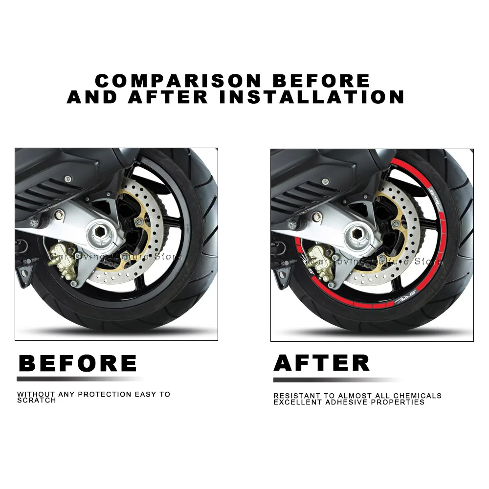 Водостойкая Защитная Наклейка для мотоцикла Aprilia SRV 850 наклейки на колеса 3D